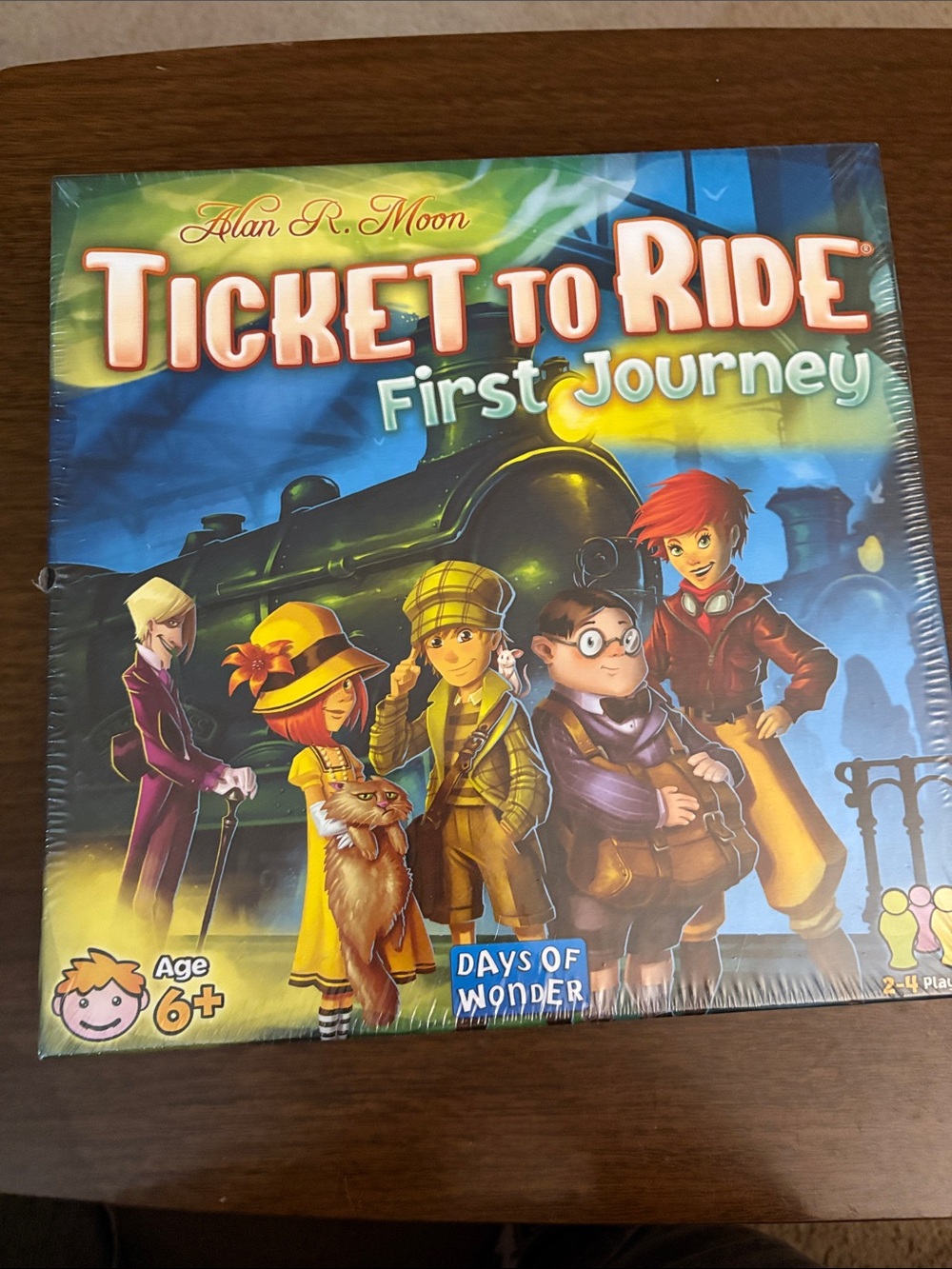 Ticket to Ride: First Journey Kids Board Game - Days of Wonder - New in Box